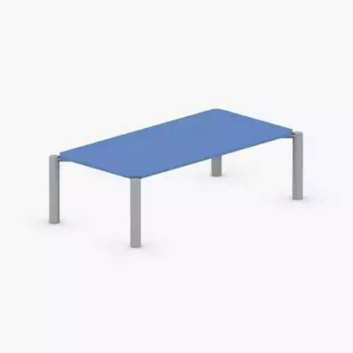 1358 - Office Table Low-poly 3D model