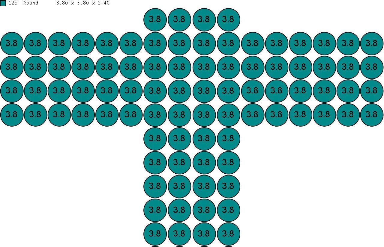 large diamond cross pendant 3D print model_2