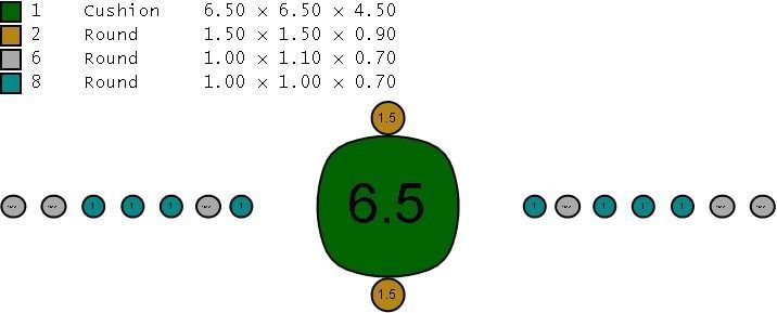 Cushion cut engagement ring 3D print model_2
