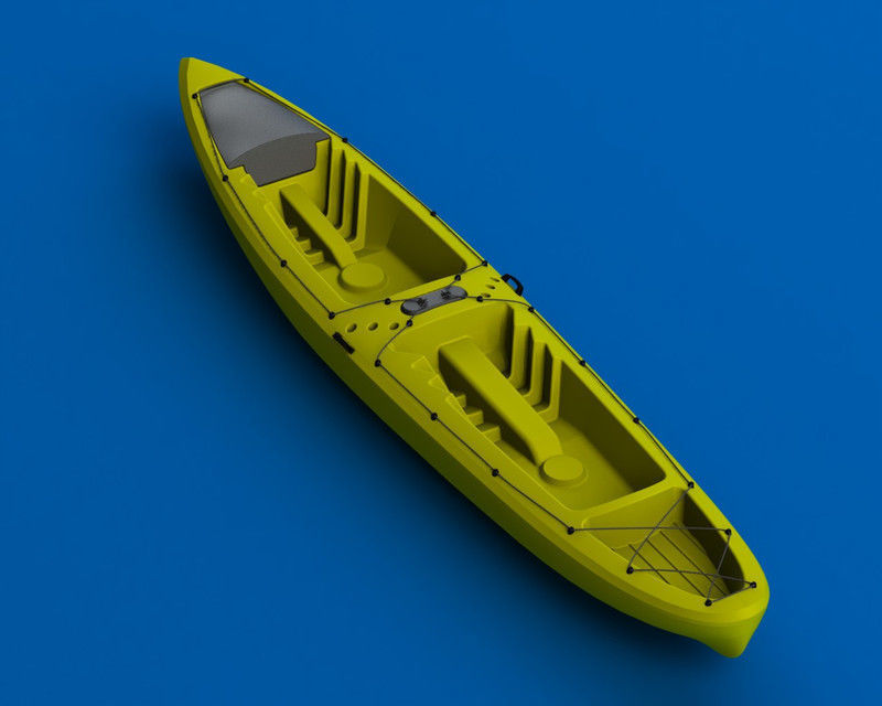 kayak inflatable 3D print model_1