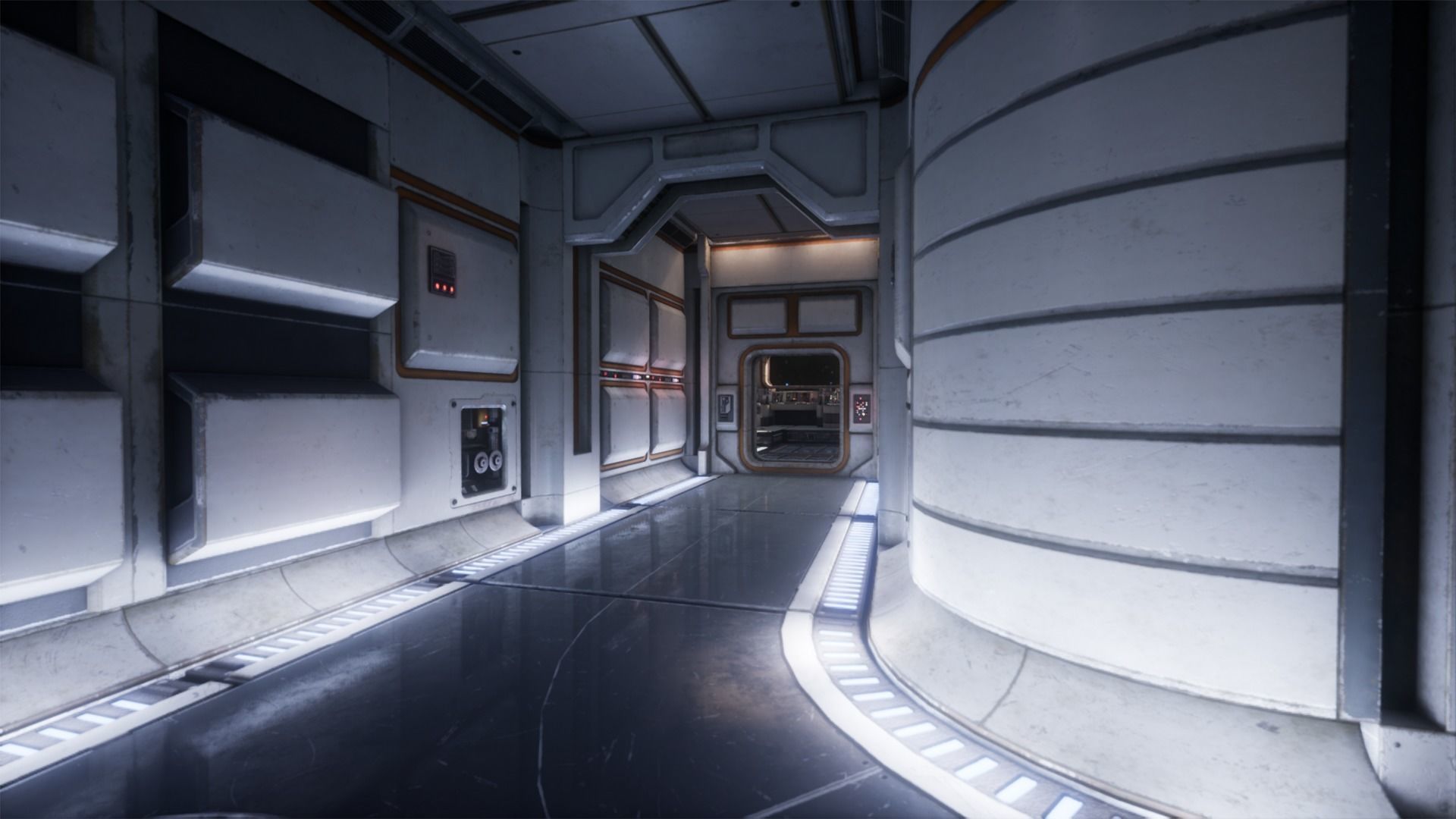Sci Fi Interior Asset Pack 1 Low-poly 3D model_11