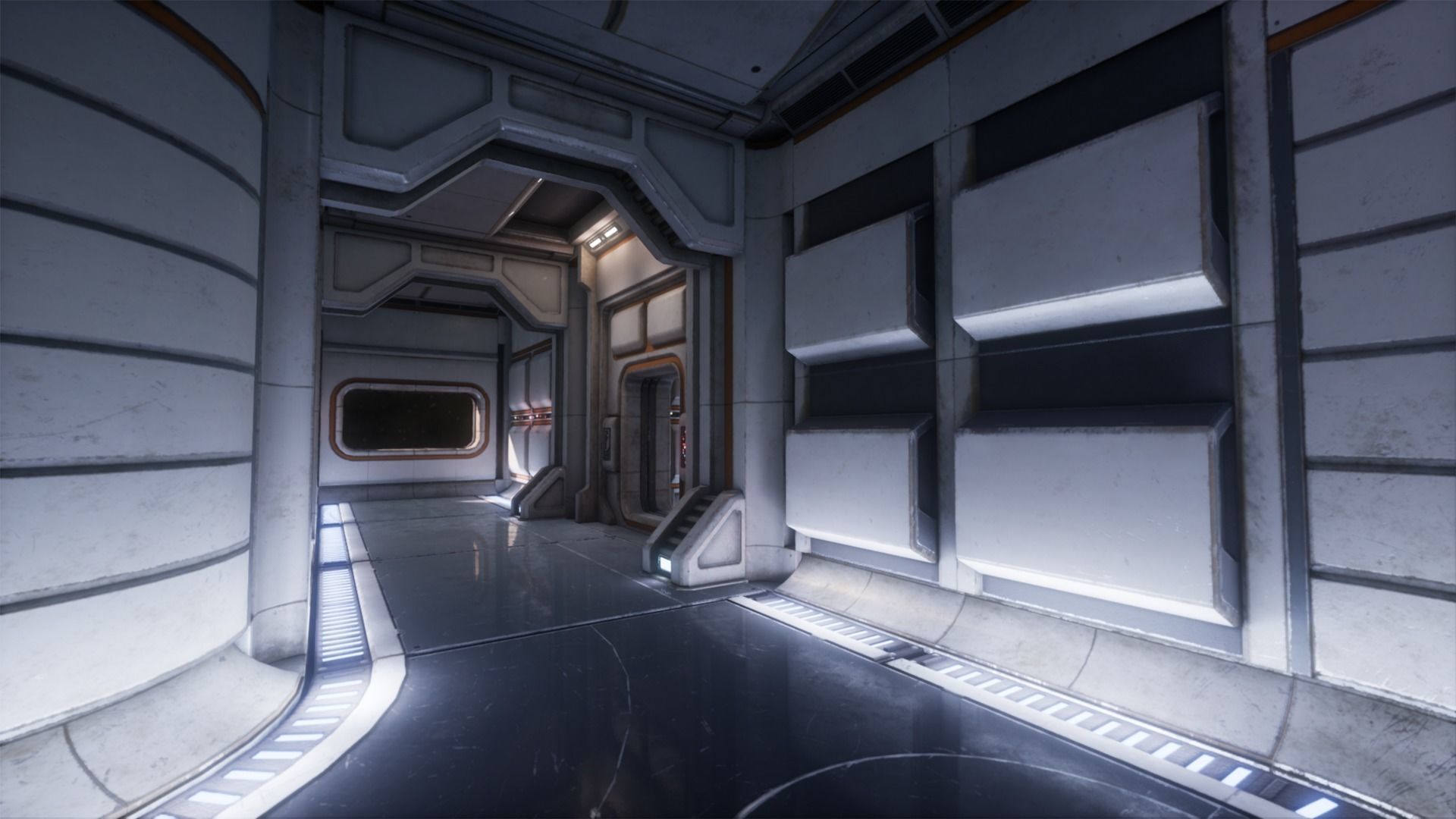 Sci Fi Interior Asset Pack 1 Low-poly 3D model_8