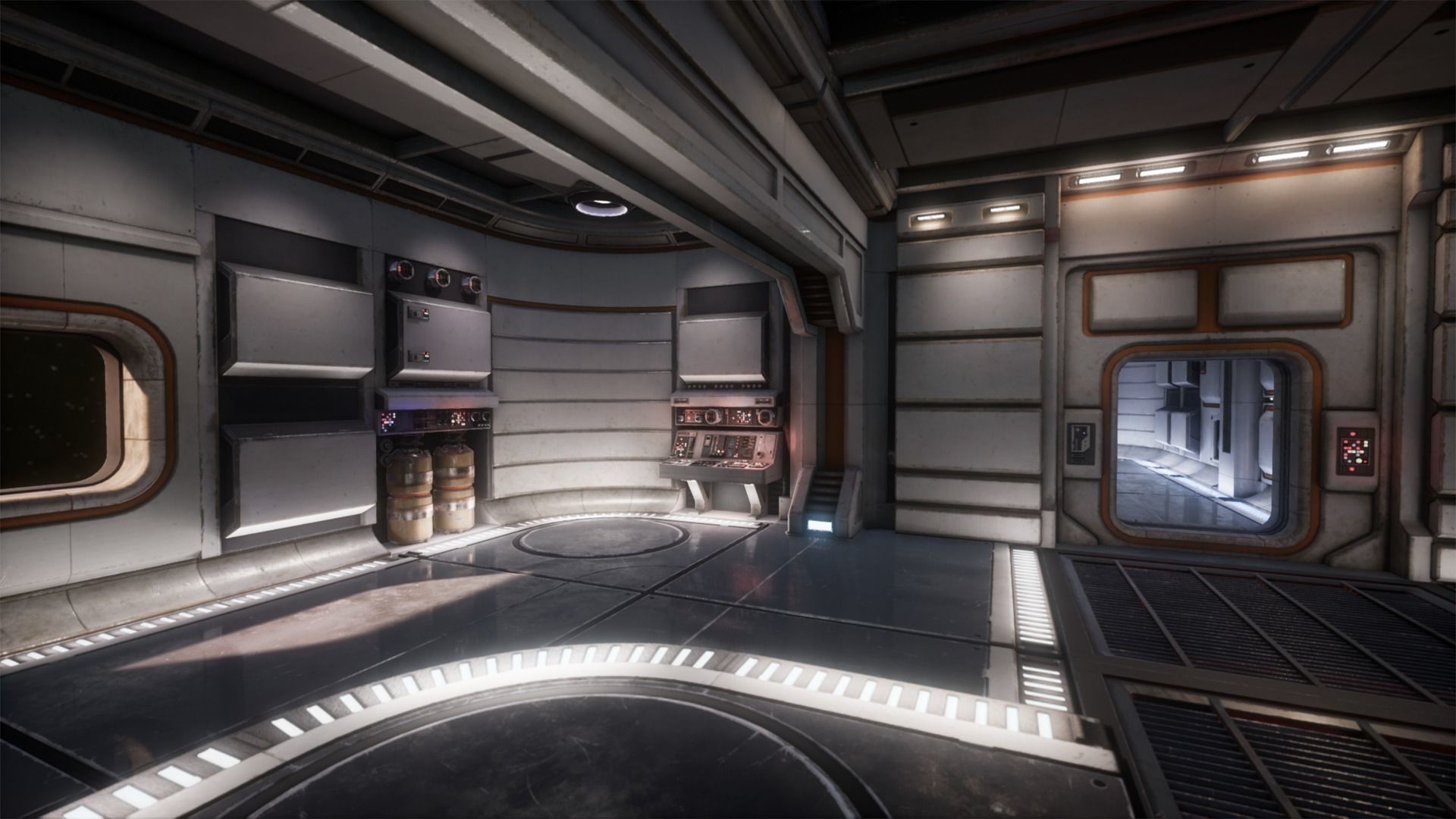 Sci Fi Interior Asset Pack 1 Low-poly 3D model_1