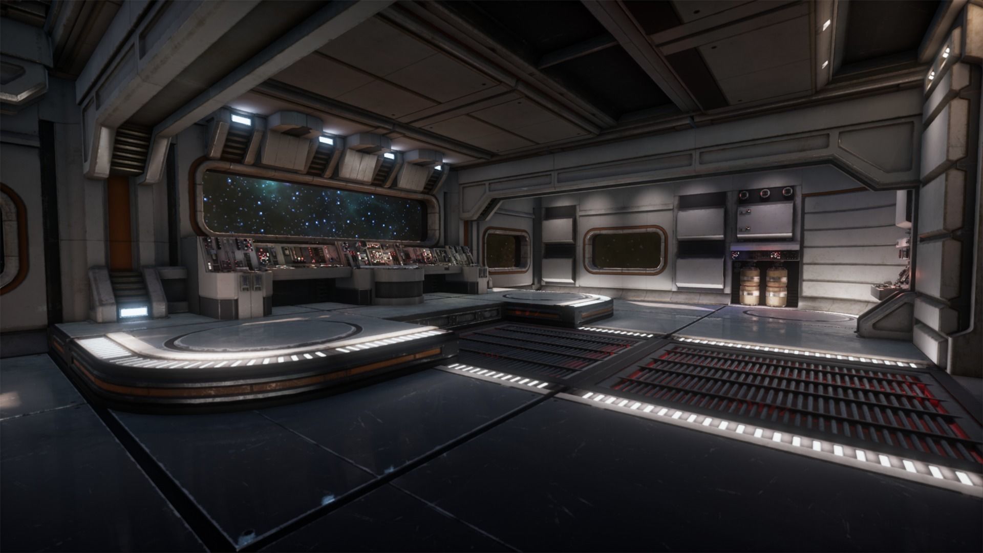 Sci Fi Interior Asset Pack 1 Low-poly 3D model_6