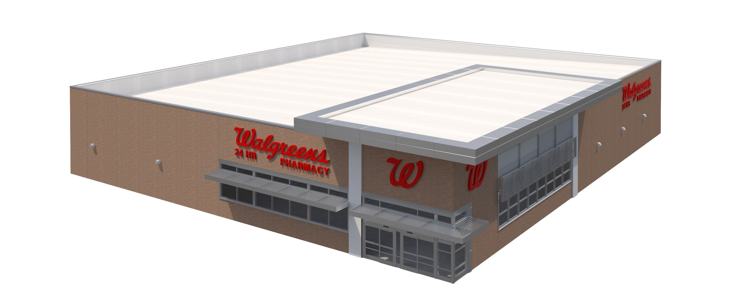 Retail-018 Walgreens 3D model_5