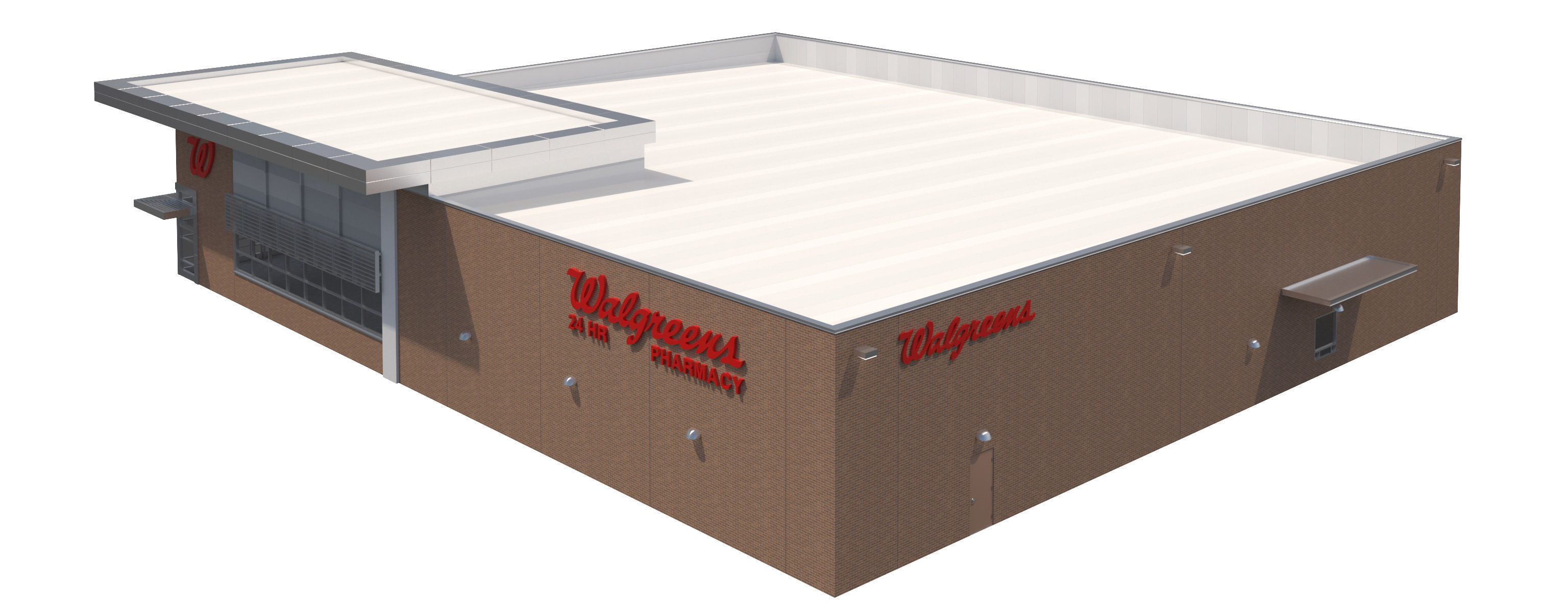 Retail-018 Walgreens 3D model_6