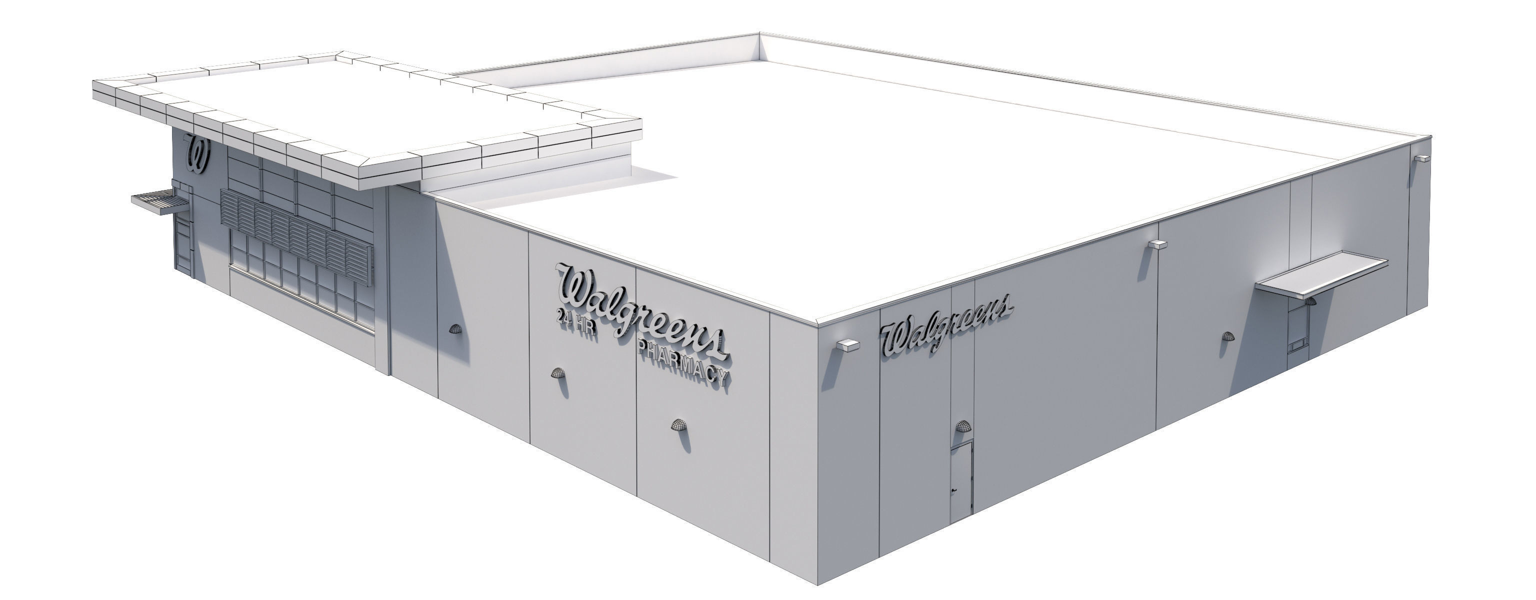 Retail-018 Walgreens 3D model_13