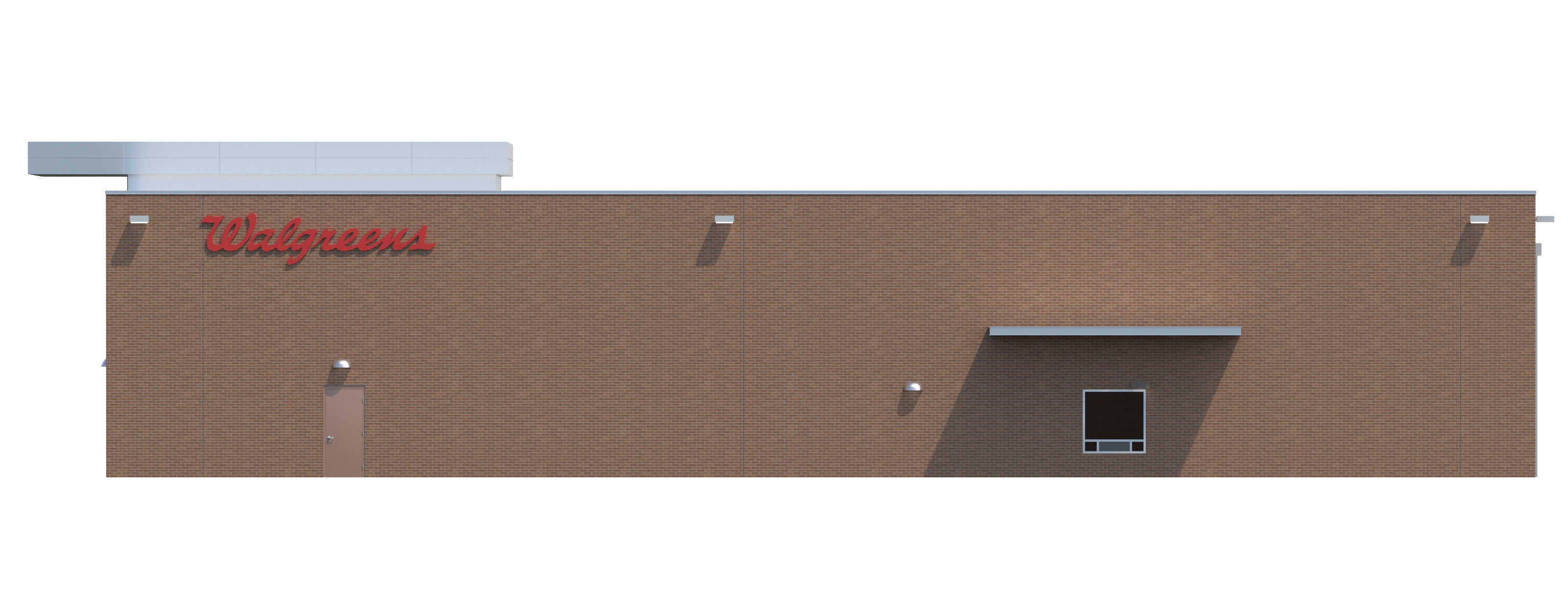 Retail-018 Walgreens 3D model_9