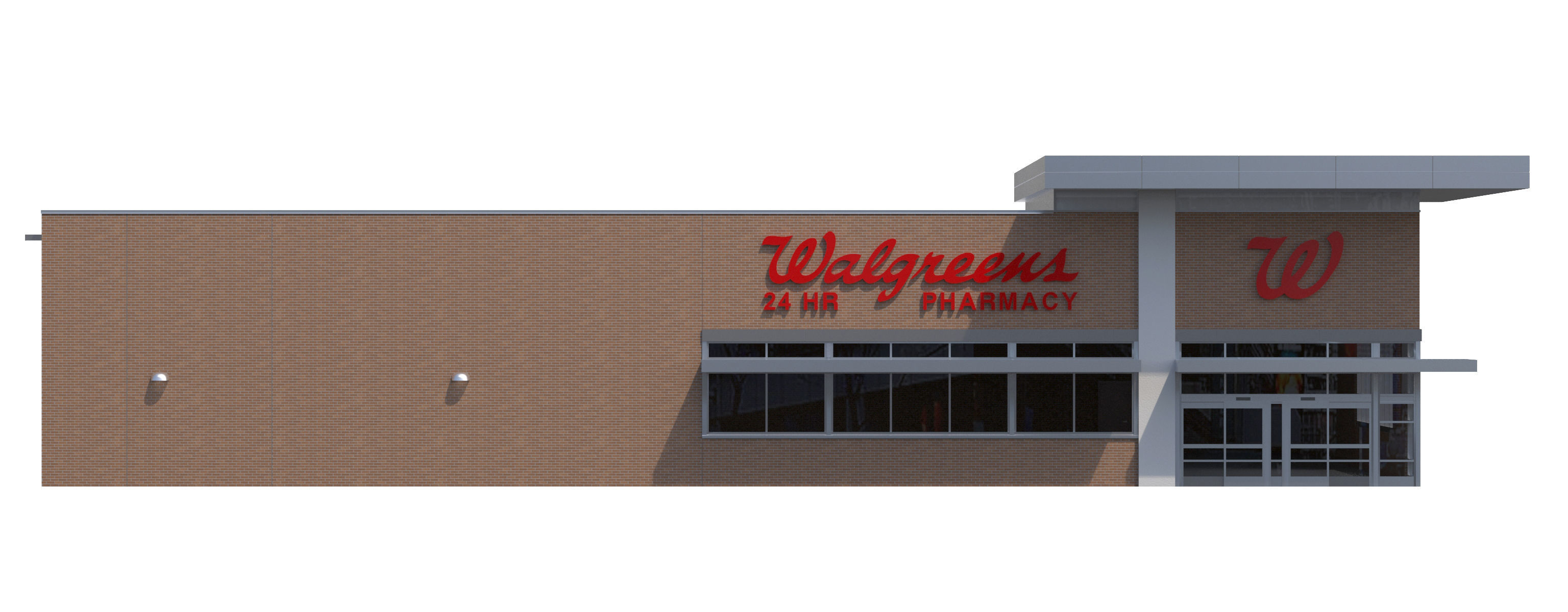 Retail-018 Walgreens 3D model_7