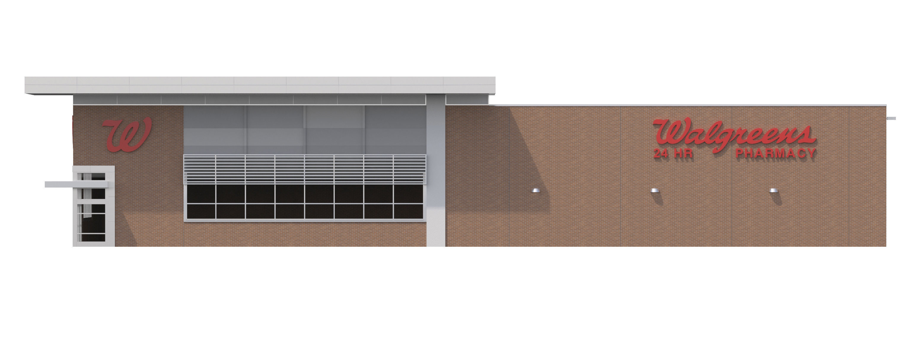 Retail-018 Walgreens 3D model_8