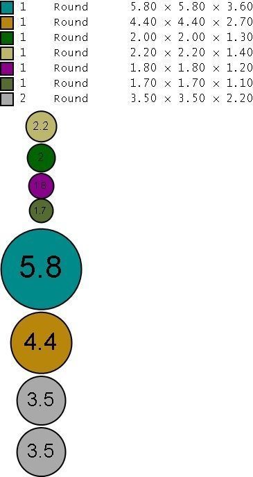 diamond pendant 3D print model_2