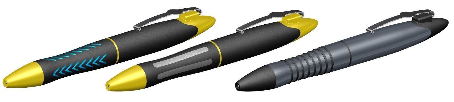 Luxury and stylish pen design having twist mechanism 3D model_6