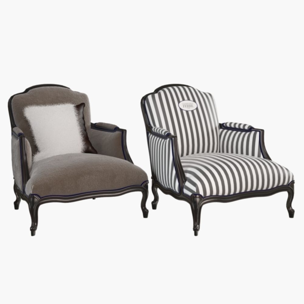 3D Welcome Armchair Gianfranco Ferre model 3D model_11