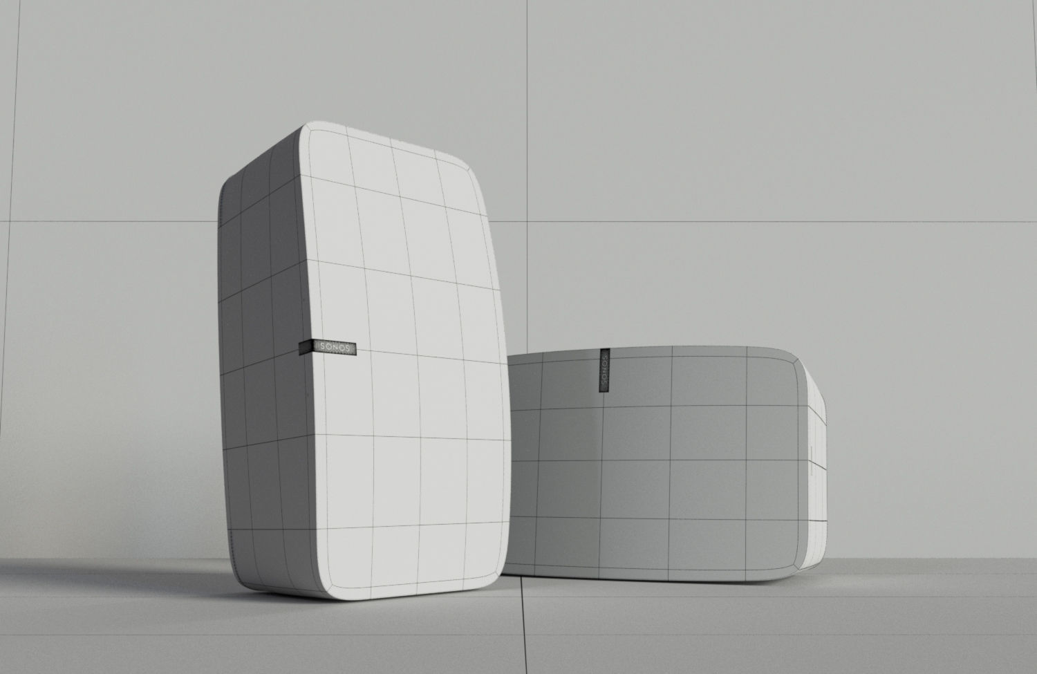 Sonos Play 5 speaker 3D model_1