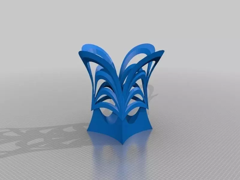 Arch Vase 4 Free 3D print model