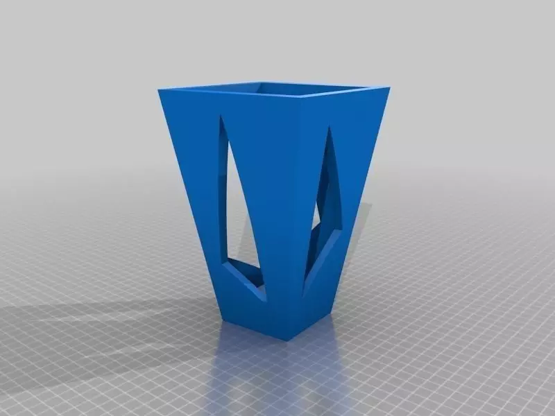 Box Vase Free 3D print model_0