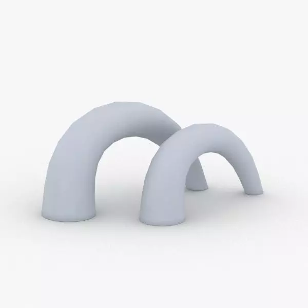 1376 - Table Lamp Low-poly 3D model_0