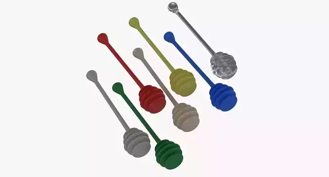 honey dipper plastic