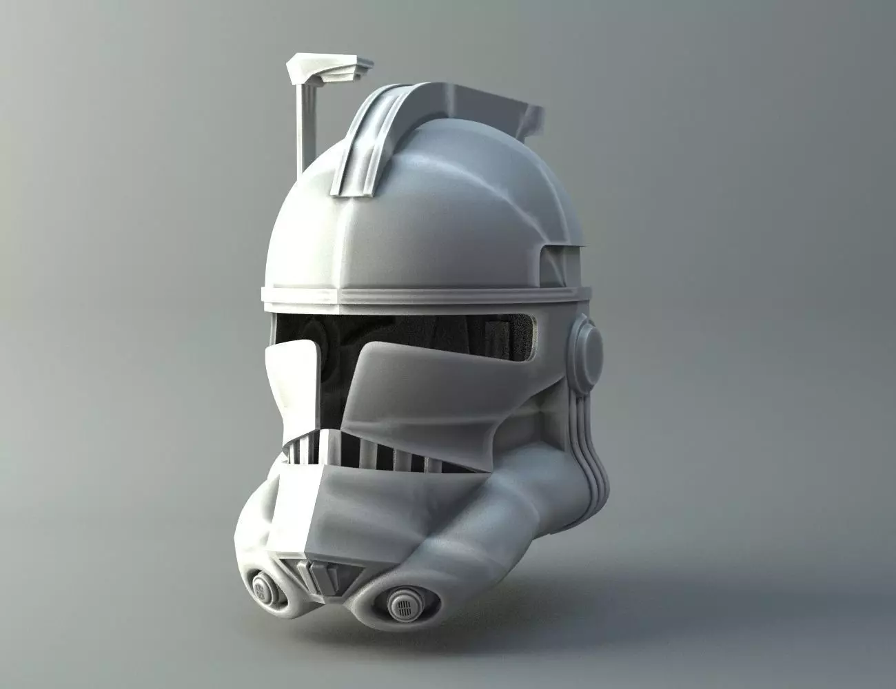 Clonetrooper helmet - Star Wars universe 3D print model_0