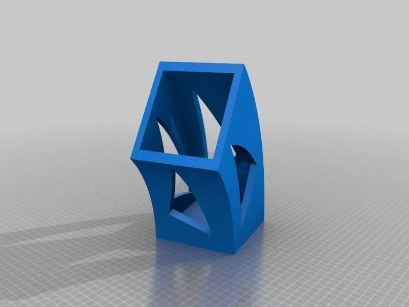 Box Vase Free 3D print model_0