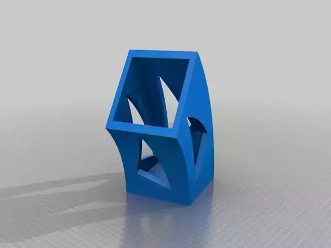 Box Vase Free 3D print model
