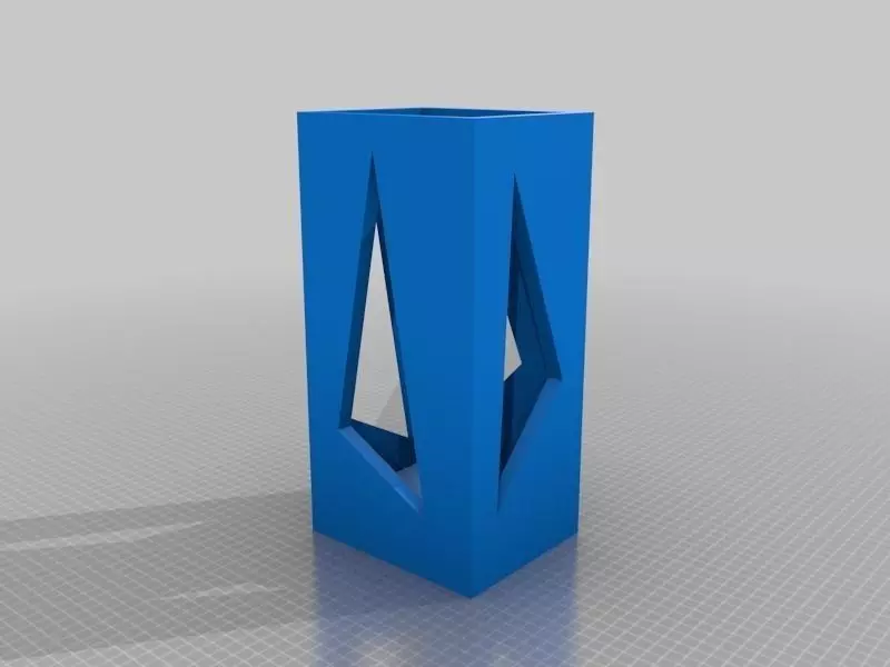 Box Vase Free 3D print model_0