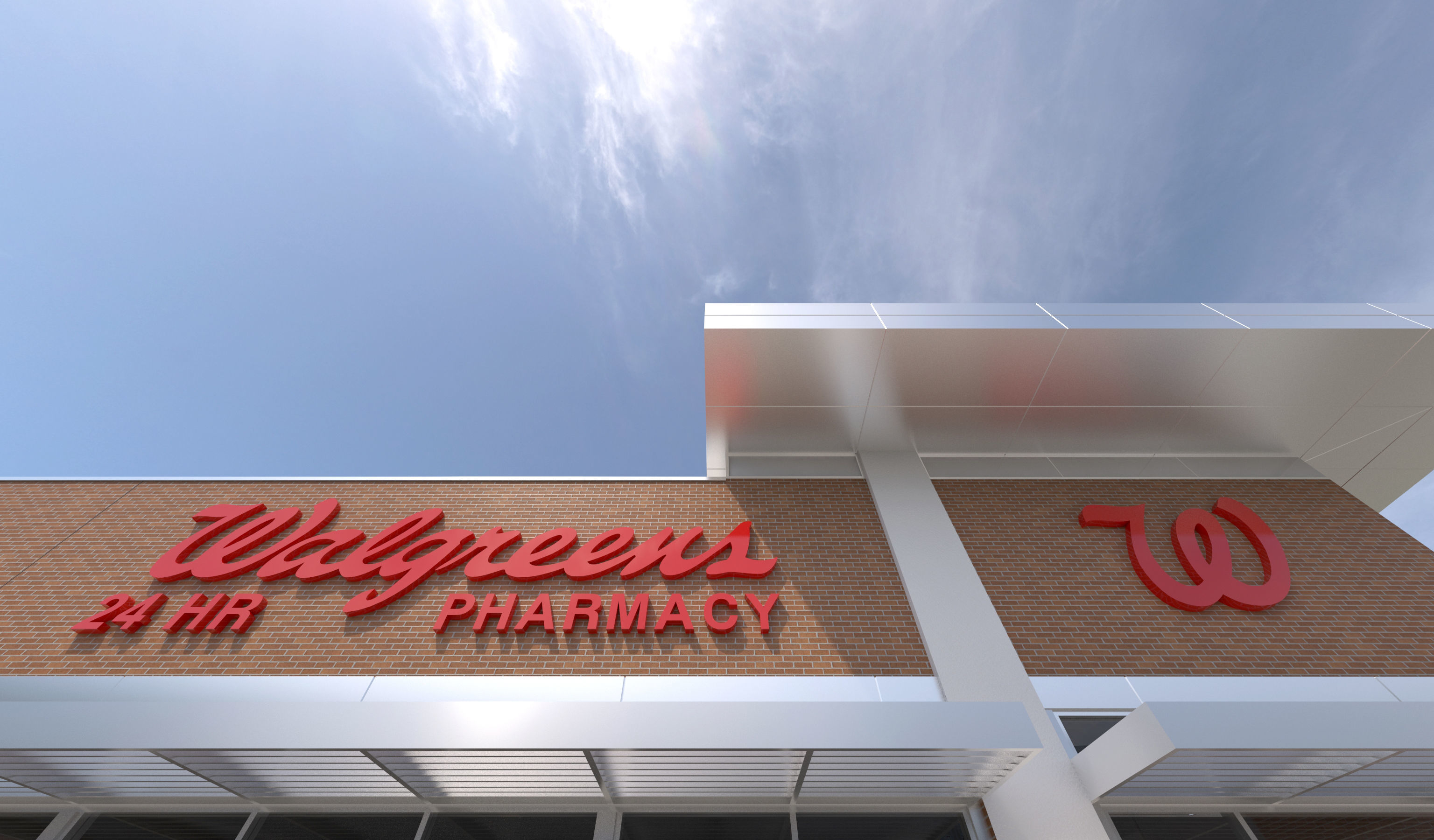 Retail-019 Walgreens with Site 3D model_2