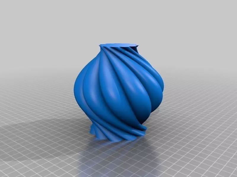 Pumpkin Vase 2 Free 3D print model_0