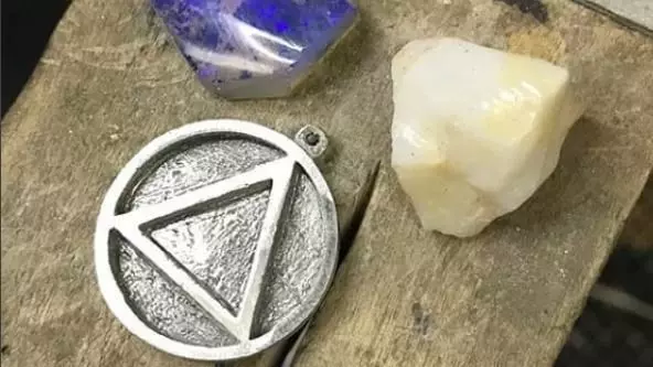 Triforce pendant 3D print model
