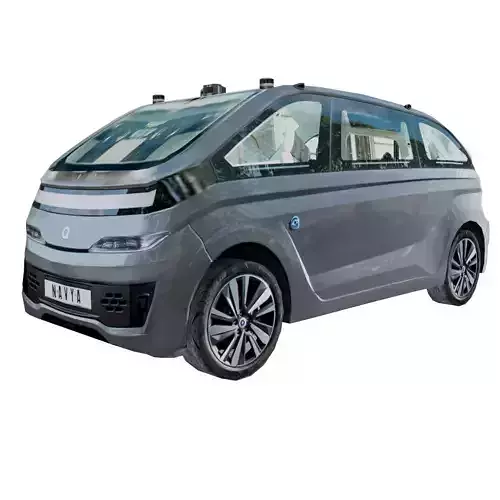 NAVYA Autonom Cab 2018 Low polygon Low-poly 3D model