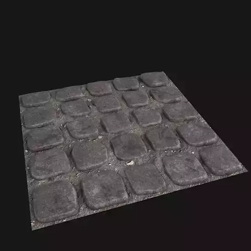 Paving Stones Tileable 3D model