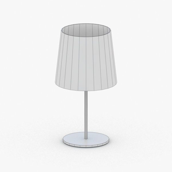 1378 - Table Lamp Low-poly 3D model_3