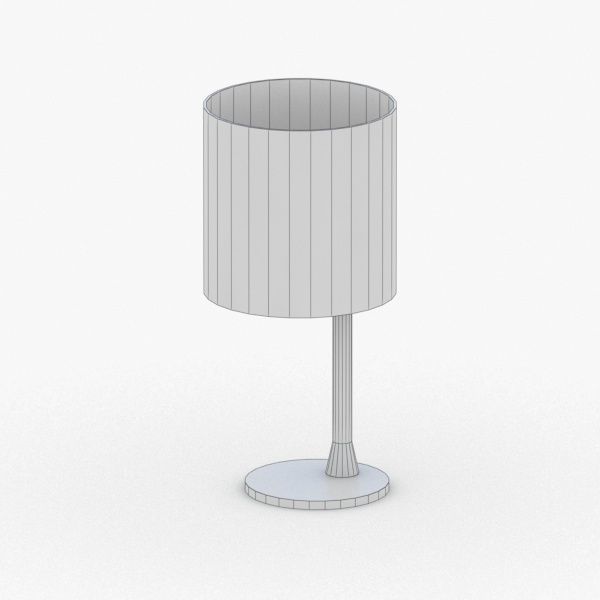 1380 - Table Lamp Low-poly 3D model_1