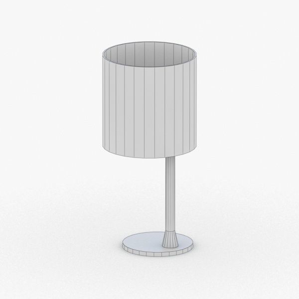 1380 - Table Lamp Low-poly 3D model_3