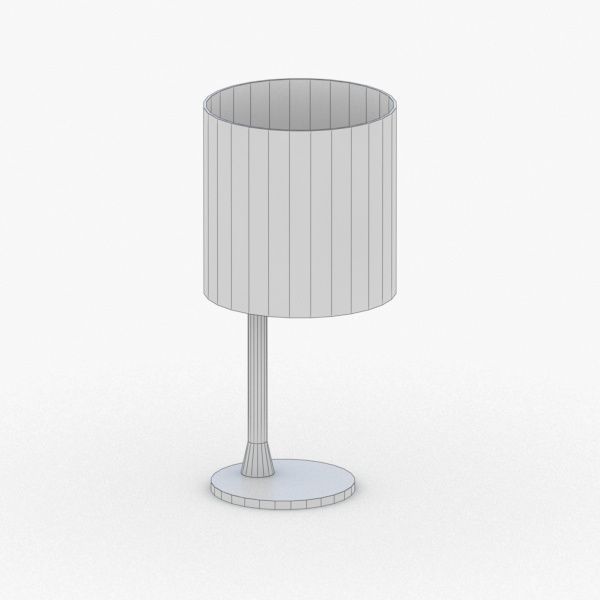 1380 - Table Lamp Low-poly 3D model_4