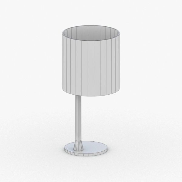 1380 - Table Lamp Low-poly 3D model_2