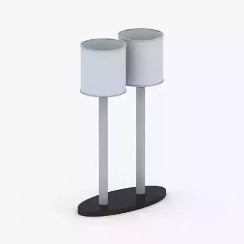 1381 - Table Lamp Low-poly 3D model