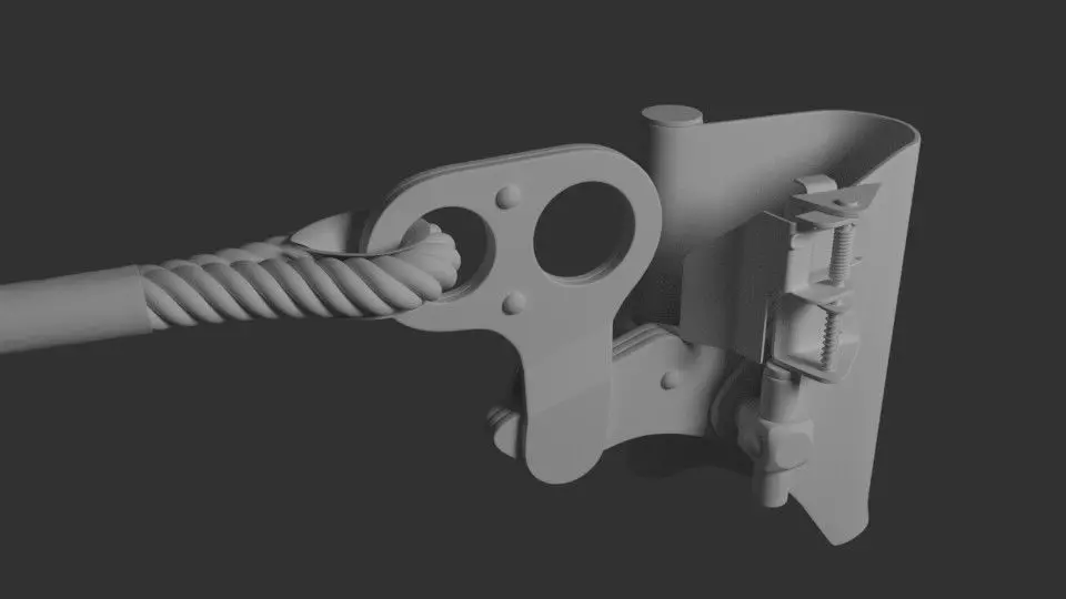 Fall Protection Devices 3D model_0