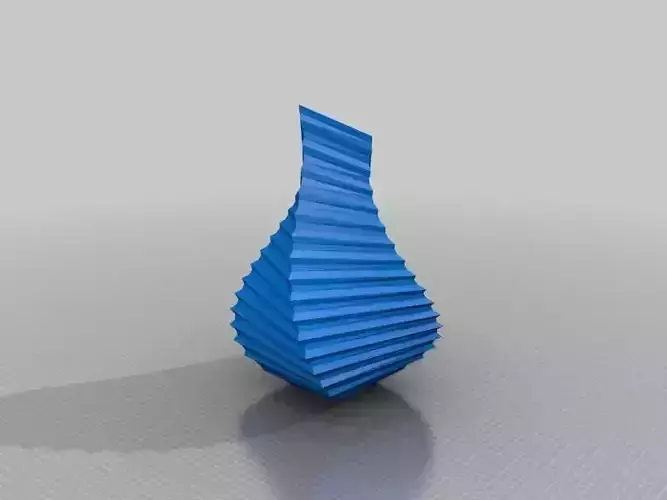Accordion Vase 1 3D print model