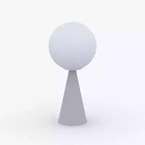 1390 - Table Lamp Low-poly 3D model