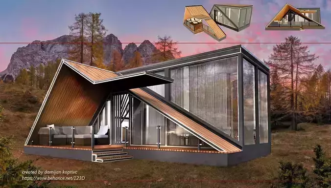 mountain cabin mobile home NATALI