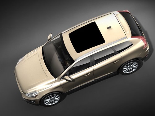 Volvo XC60 2009 3D model_7
