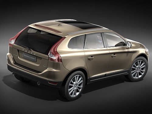 Volvo XC60 2009 3D model_4