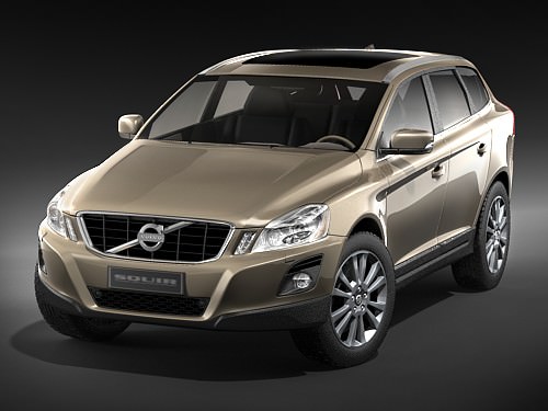 Volvo XC60 2009 3D model_1