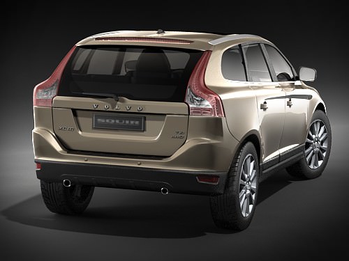 Volvo XC60 2009 3D model_3