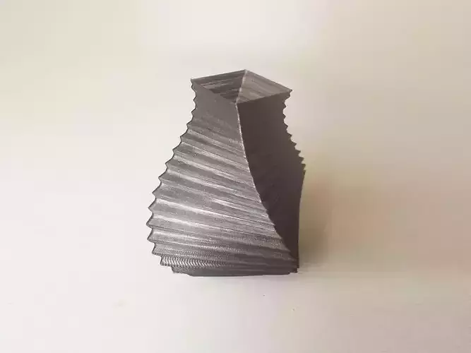 Accordion Vase 2 3D print model