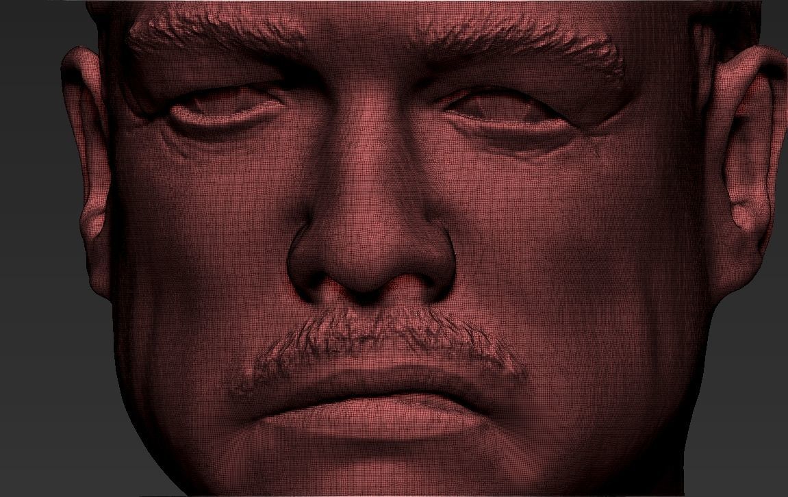 Marlon Brando Vito Corleone Godfather 3D model_41