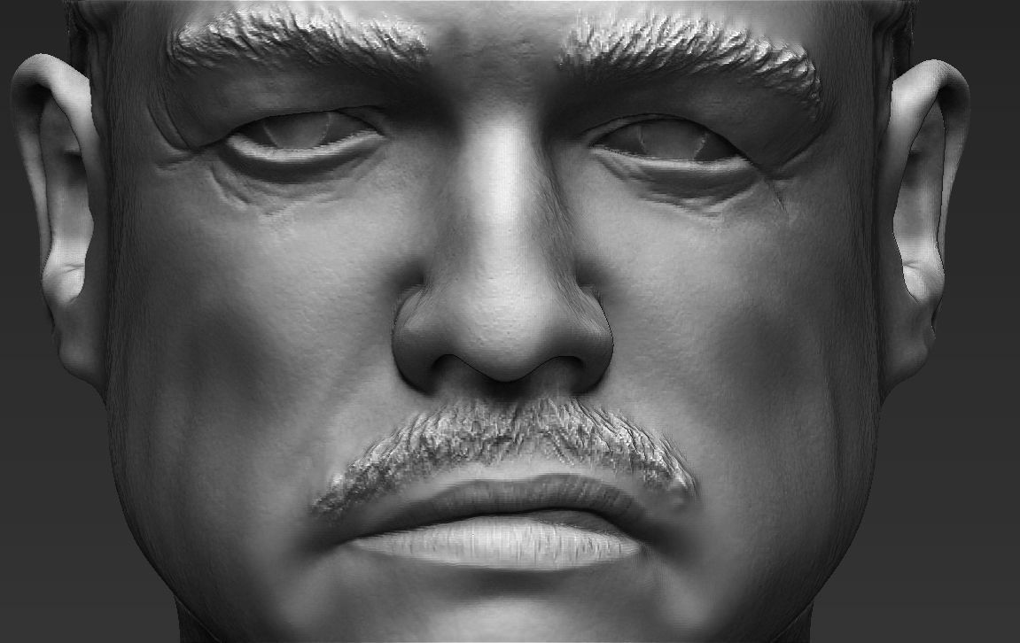 Marlon Brando Vito Corleone Godfather 3D model_39