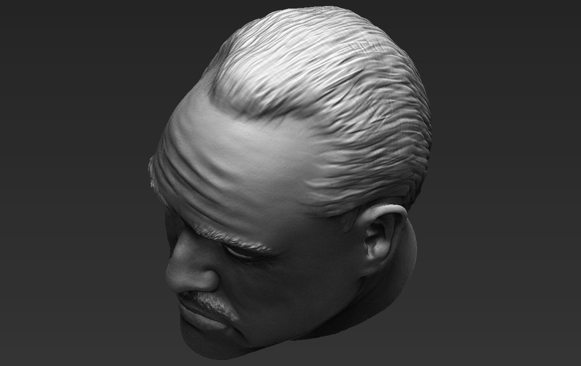 Marlon Brando Vito Corleone Godfather 3D model_34