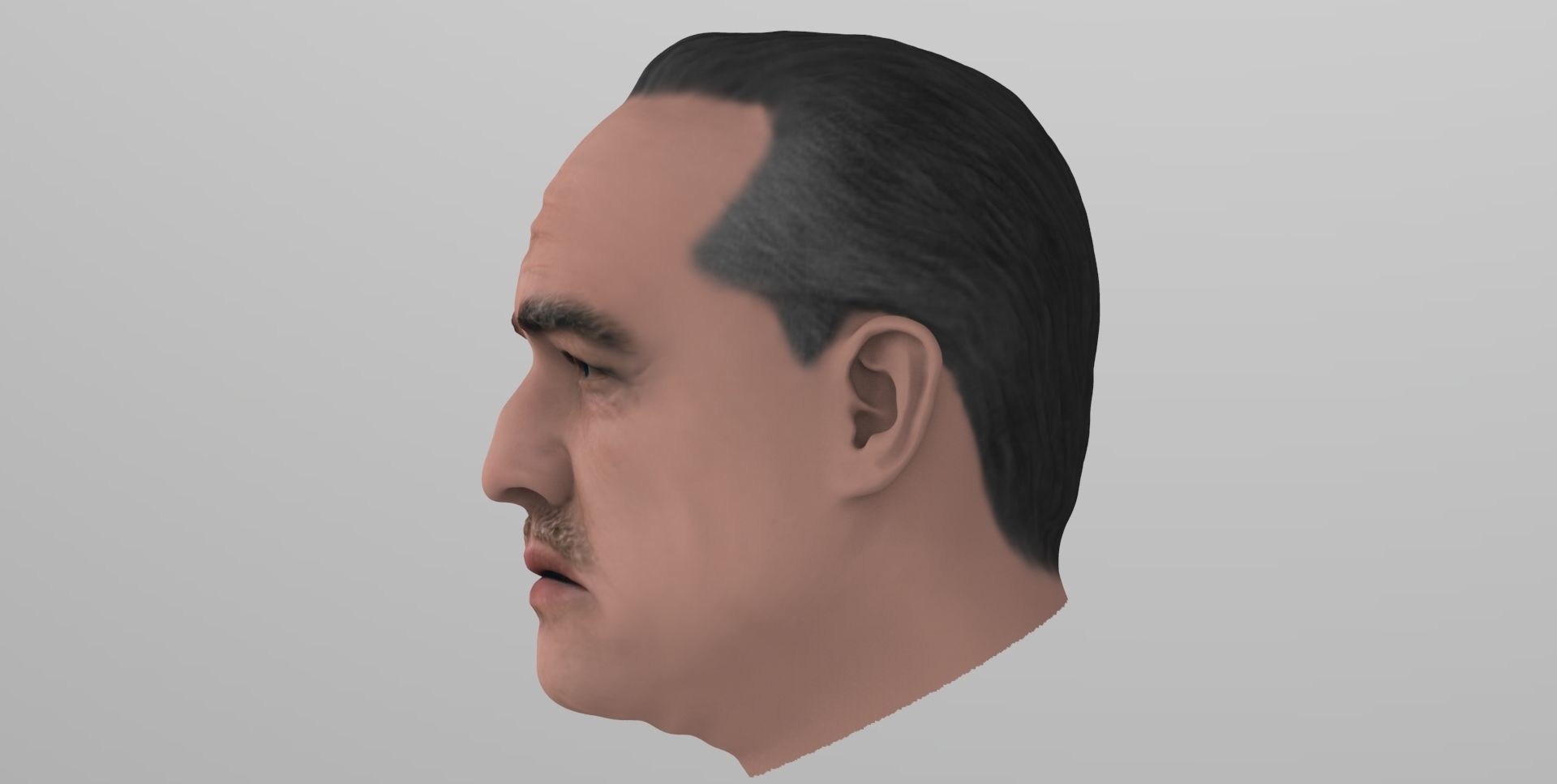 Marlon Brando Vito Corleone Godfather 3D model_2